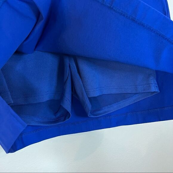 Rafaela Women’s Comfort Skort size Small Royal Blue Pull-on Elastic Waist - Picture 4 of 6